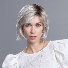 Paruka French Mono Part silverblonde rooted