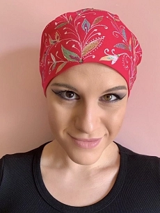 Šátek růžový s listy 01.jpg