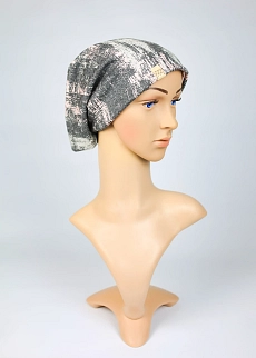 Čepice bambus šedorůžová.webp