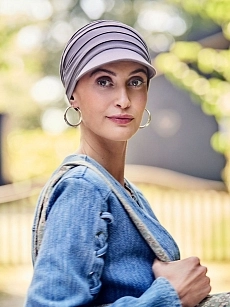 Čepice s kšiltem Yoga Cap brown 02.jpg