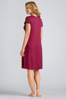 Noční košile Uni Lace raspberry.jpg