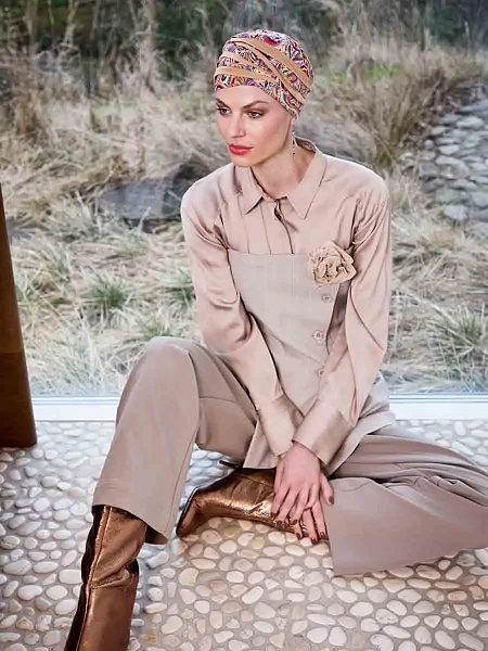 Turban Shanti marocký paisley
