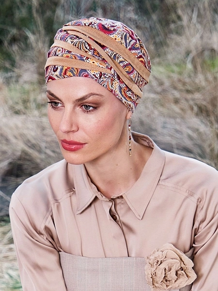 Turban Shanti Maroccan Paisley