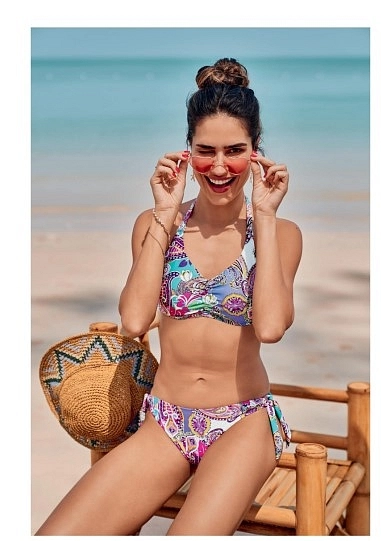 Dvoudílné protetické plavky Santa Rosa Top 36A - pastel pink