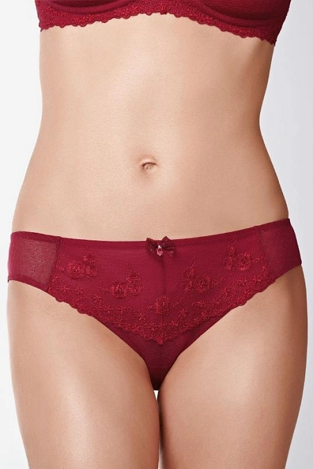Kalhotky Lara Lace červená vel.42