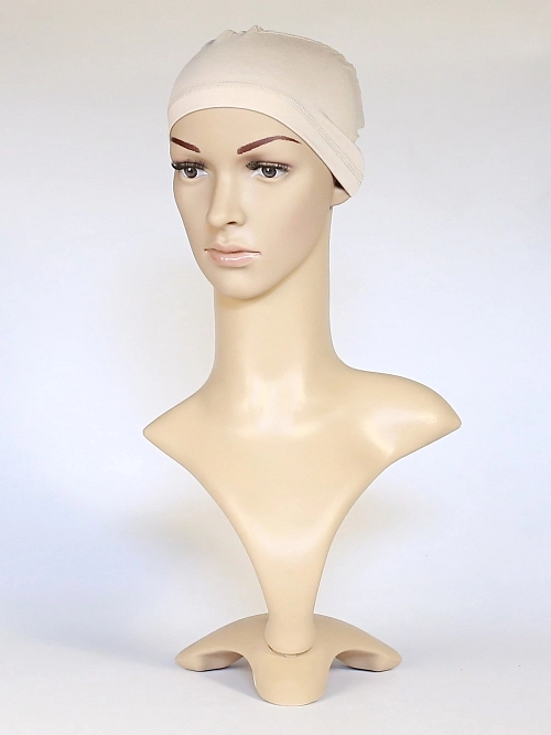 Čepička pod paruku bez krajky