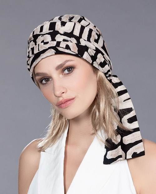 Šátek Ama Fina black-maze