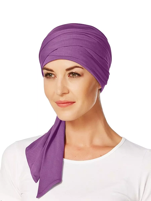 Šátek Mantra - fialový