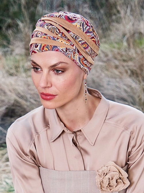 Turban Shanti Maroccan Paisley