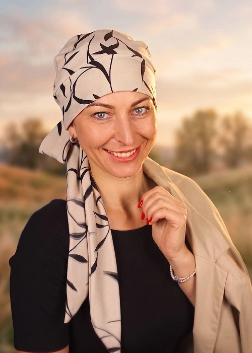 Šátek zimní (zateplený) více barev