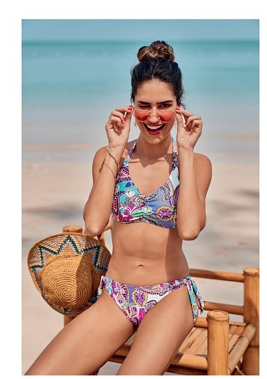 Dvoudílné protetické plavky Santa Rosa Top Pastel pink 36A