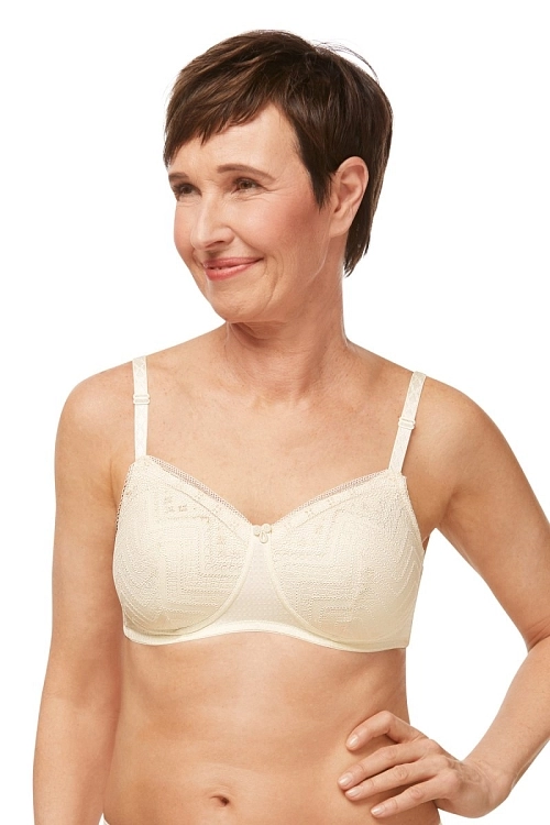 Protetická podprsenka Carrie SBP krémová