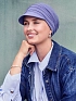 Čepice s kšiltem Yoga Cap Light Lilac
