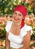 Šátek Alina malinová