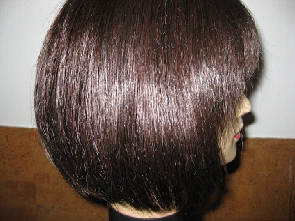 Ukázka revatalizace paruky