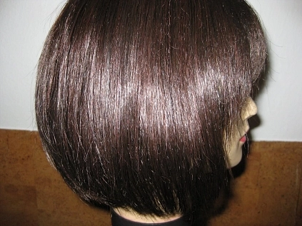 Ukázka revatalizace paruky