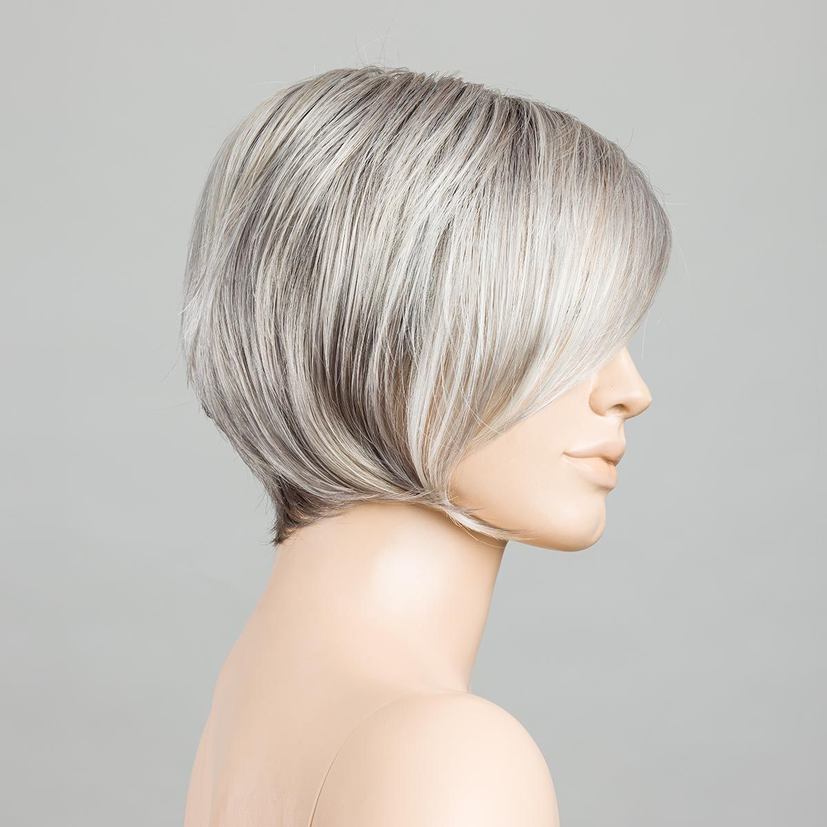 metallic blonde rooted 