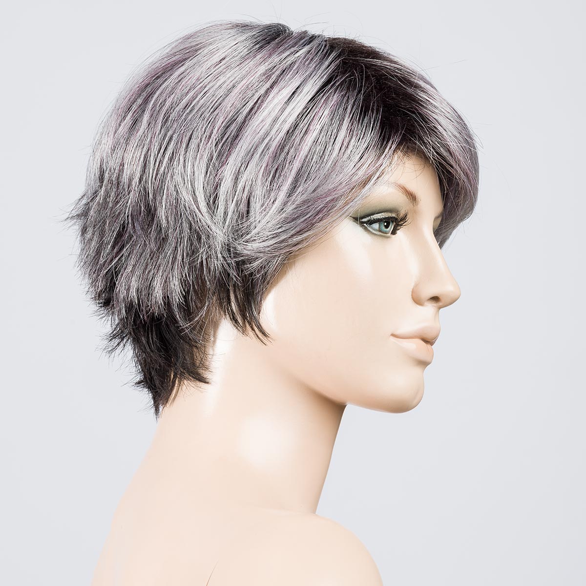 metallic purple rooted 