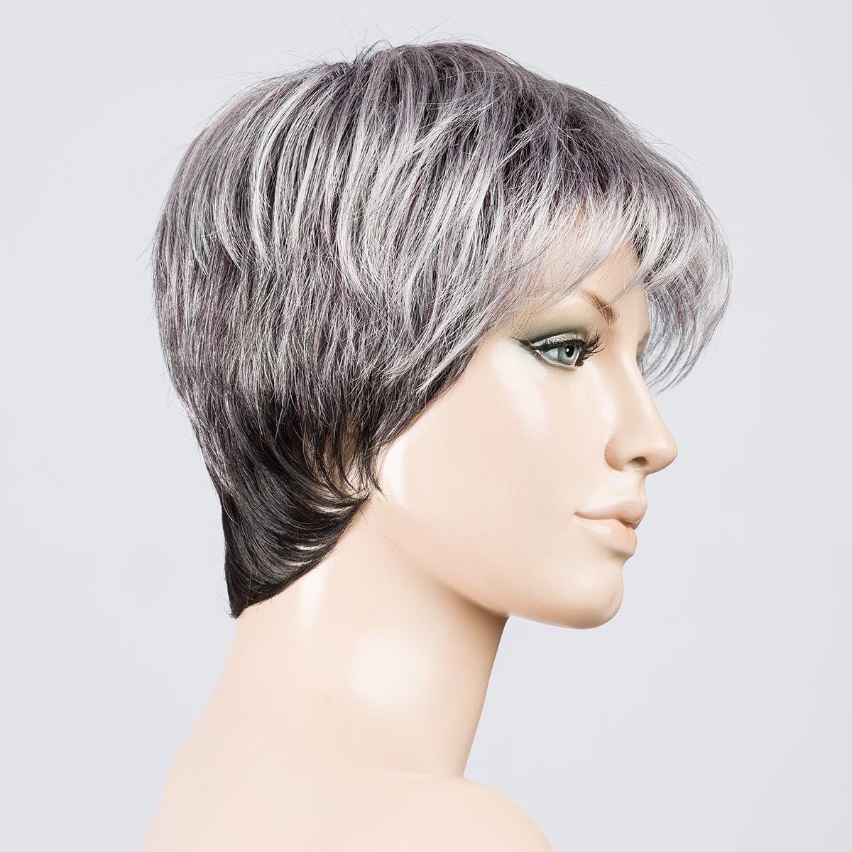 metallic purple rooted 